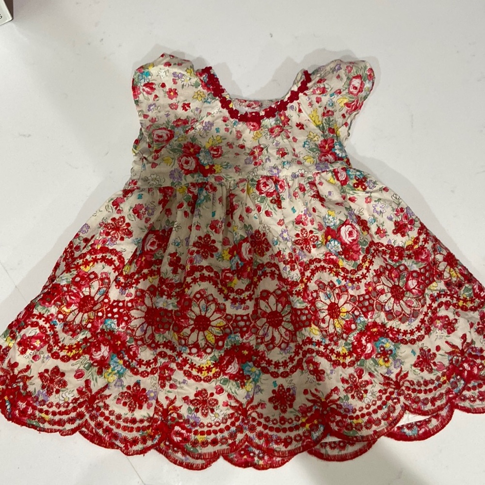 Peppa & Julie 18 month floral dress EUC